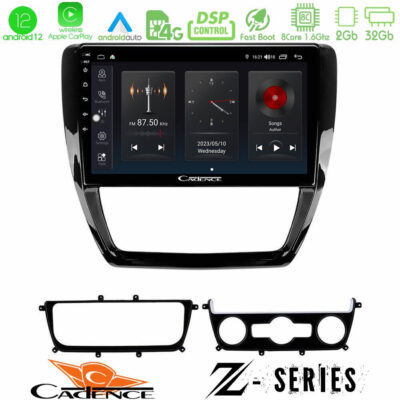 Cadence Z Series VW Jetta 8core Android12 2+32GB Navigation Multimedia Tablet 10"