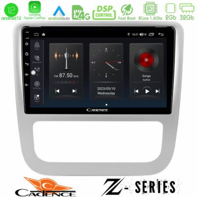 Cadence Z Series VW Scirocco 2008-2014 8Core Android12 2+32GB Navigation Multimedia Tablet 9"