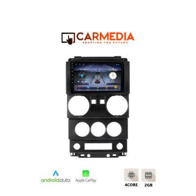 CARMEDIA CM209-13 TABLET 9'' OEM JEEP WRANGLER 2006-2011 (2 SWITCHES)