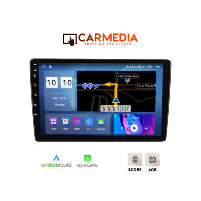 Οθόνη Tablet Carmedia CM410-13 10'' με Android Auto / Car Play / WIFI / BT / USB / GPS / 4G