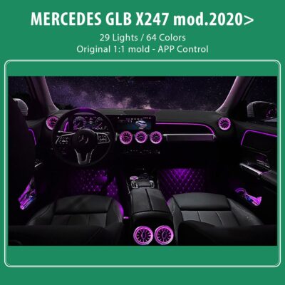 DIQ AMBIENT 8176 GLB E ΒΕΝΖ (X247) mod.2020> (Digital iQ Ambient Light for Mercedes GLB, 35 Lights) (Αντιγραφή)