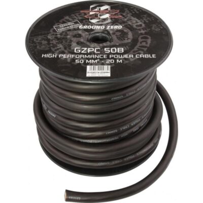 GZPC 50B50 mm² high quality CCA power wire – black