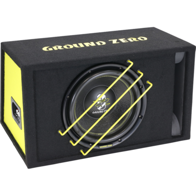 Subwoofer αυτοκινήτου με καμπίνα - Ground Zero GZRB 30SPL