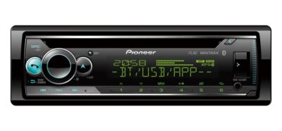 Pioneer DEH-S520BT Stereo αυτοκινήτου 4x50W/USB/BT/iPhone/Multi color
