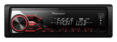 Pioneer MVH-181UB Stereo αυτοκινήτου με δέκτη RDS, USB και Aux-In. Υποστηρίζει Android Media Access και FLAC