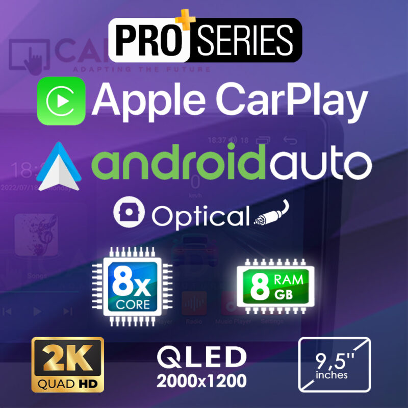CARMEDIA CMDU8095-13 PRO PLUS TABLET 9.5'' OEM MAZDA 6 2017-2020 - Image 2