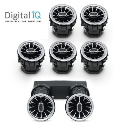 DIQ AMBIENT 8176 CD AIR VENTS BENZ C-GLC (Digital iQ Turbine Air Vent Ambient Light Kit MERCEDES C - GLC mod. 2015>