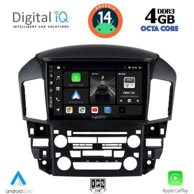 DIGITAL IQ BXF 6344_CPAA (9inc) MULTIMEDIA TABLET for LEXUS RX 300 mod. 1998-2003
