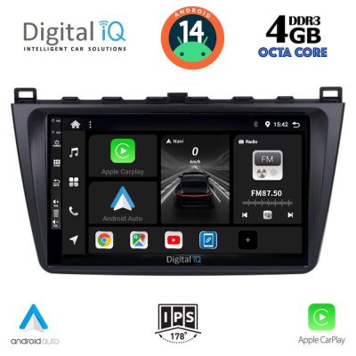 DIGITAL IQ BXF 6377_CPAA (9inc) MULTIMEDIA TABLET for MAZDA 6 mod. 2008-2012