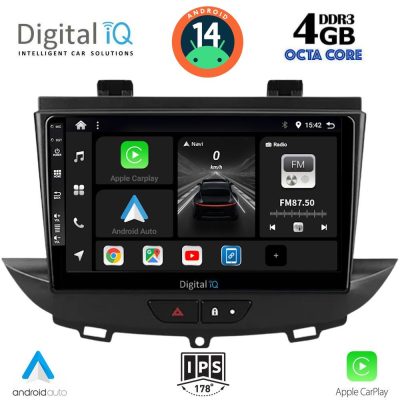 DIGITAL IQ BXF 6490_CPAA (9inc) MULTIMEDIA TABLET for OPEL CROSSLAND – GRANDLAND mod. 2017>