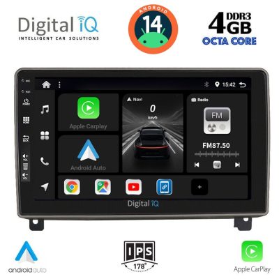 DIGITAL IQ BXF 6517_CPAA (9inc) MULTIMEDIA TABLET for PEUGEOT 407 mod. 2004-2011