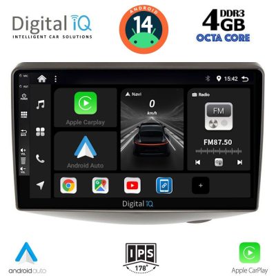 DIGITAL IQ BXF 6735_CPAA (9inc) MULTIMEDIA TABLET for TOYOTA YARIS mod. 1999-2006