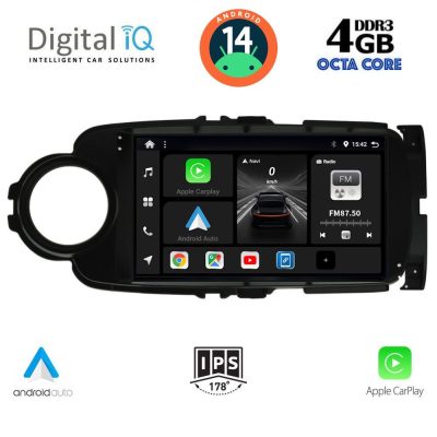 DIGITAL IQ BXF 6737_CPAA (9inc) MULTIMEDIA TABLET for TOYOTA YARIS mod. 2011-2015