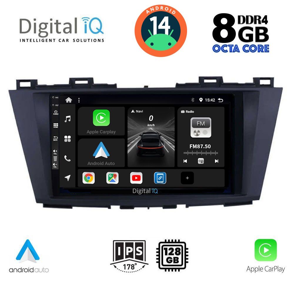 DIGITAL IQ BXF 7371_CPAA (9inc) MULTIMEDIA TABLET for MAZDA 5 mod. 2011>