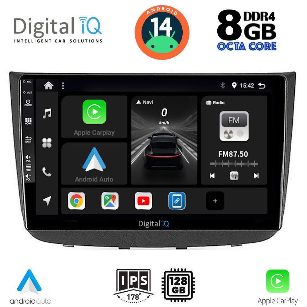DIGITAL IQ BXF 7420_CPAA (10inc) MULTIMEDIA TABLET for MERCEDES VITO - VIANO (W639) mod. 2003-2007