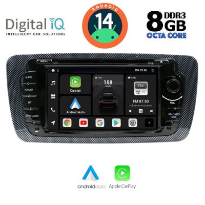 DIGITAL IQ BXF 747_CPAA (7" DVD) MULTIMEDIA SYSTEM for SEAT IBIZA mod. 2008-2015
