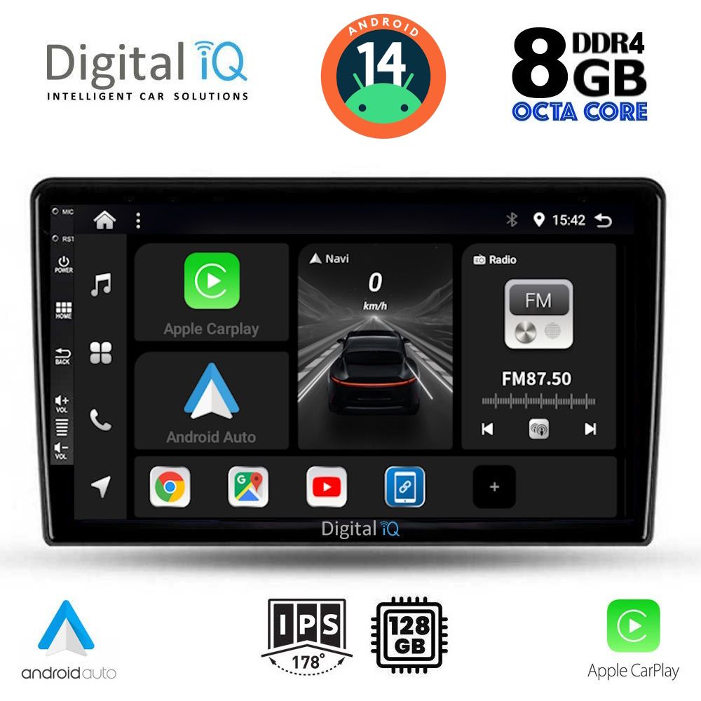DIGITAL IQ BXF 7656_CPAA (9inc) MULTIMEDIA TABLET for SSANGYANG REXTON mod. 2002-2006