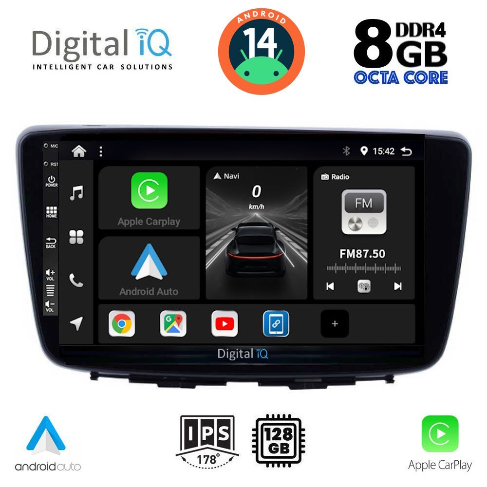 DIGITAL IQ BXF 7672_CPAA (9inc) MULTIMEDIA TABLET for SUZUKI BALENO mod. 2016-2022