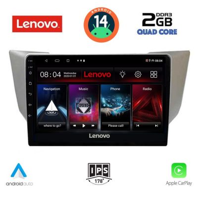 LENOVO LVD 2345_CPA (9inc) MULTIMEDIA TABLET for LEXUS RX 300 – 400 mod. 2003-2008