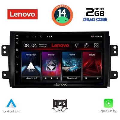 LENOVO LVD 2688_CPA (9inc) MULTIMEDIA TABLET for FIAT SEDICI – SUZUKI SX4 mod. 2005-2013