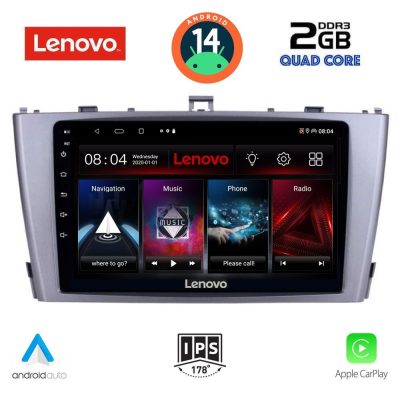 LENOVO LVD 2705_CPA (9inc) MULTIMEDIA TABLET for TOYOTA AVENSIS (T27) mod. 2009-2015