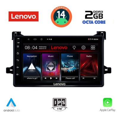 LENOVO LVF 5727_CPA (9inc) MULTIMEDIA TABLET for TOYOTA PRIUS mod. 2016-2020