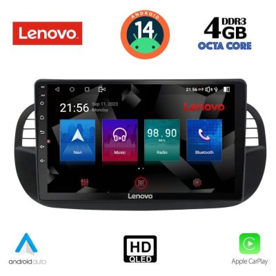 LENOVO SSX 9130_CPA (9inc) MULTIMEDIA TABLET for FIAT 500 mod. 2007-2014