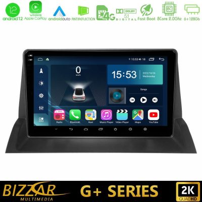 Bizzar G+ Series Mazda 6 2002-2006 8core Android12 6+128GB Navigation Multimedia Tablet 9"