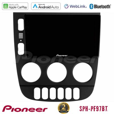 Pioneer SPH-PF97BT Series    Mercedes ML Class 1998-2005 Multimedia Station 9" (Tablet Style) Με Carplay & Android Auto