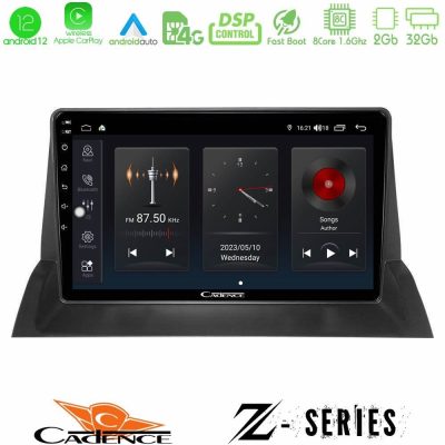 Cadence Z Series Mazda6 2002-2006 8core Android12 2+32GB Navigation Multimedia Tablet 9"