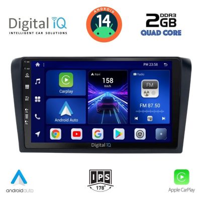 DIGITAL IQ BXC 3365_CPAA (9inc) MULTIMEDIA TABLET for MAZDA 3 mod. 2003-2008