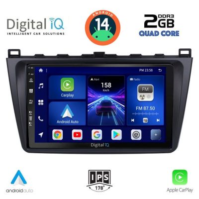 DIGITAL IQ BXC 3377_CPAA (9inc) MULTIMEDIA TABLET for MAZDA 6 mod. 2008-2012