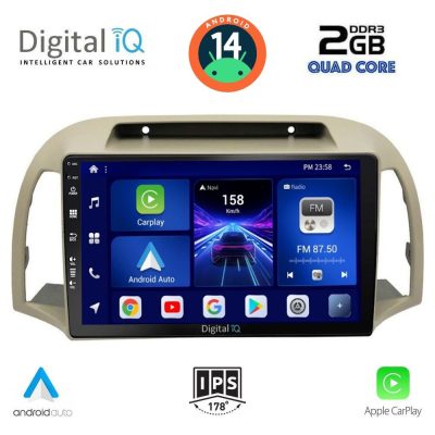 DIGITAL IQ BXC 3457_CPAA (9inc) MULTIMEDIA TABLET for NISSAN MICRA K12 mod. 2002-2010