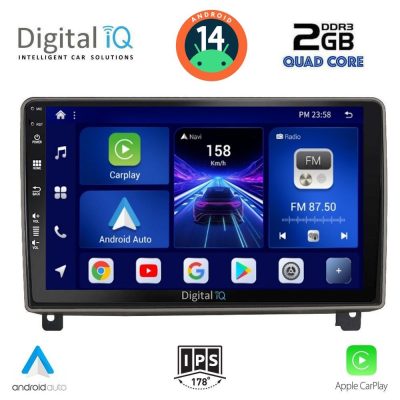 DIGITAL IQ BXC 3517_CPAA (9inc) MULTIMEDIA TABLET for PEUGEOT 407 mod. 2004-2011