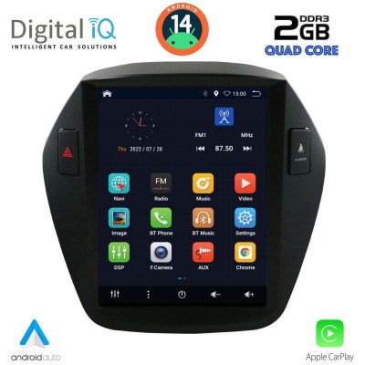 DIGITAL IQ BXC 3896_CPAA TESLA STYLE for HYUNDAI IX35 mod. 2010-2015