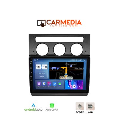 CARMEDIA CM410-12 PRO TABLET 10'' OEM VW TOURAN 2003-2016 BLACK