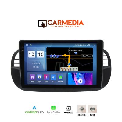 CARMEDIA CMDU4095-5 PRO PLUS TABLET 9.5'' OEM FIAT 500 2007-2015 BLACK