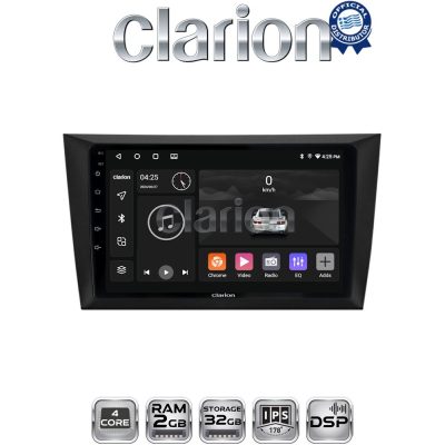 CLARION GL31004 Οθόνη OEM Multimedia Αυτοκινήτου για VW Golf 6 2008-2012 (CarPlay/AndroidAuto/BT/GPS/WIFI/GPRS)