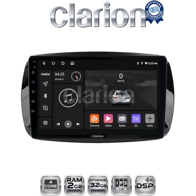 CLARION GL31029 Οθόνη OEM Multimedia Αυτοκινήτου για SMART ForTwo  2015> (CarPlay/AndroidAuto/BT/GPS/WIFI/GPRS)