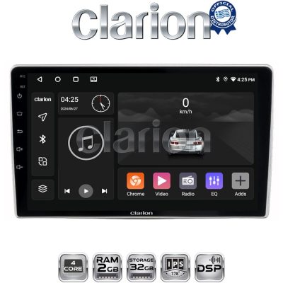 CLARION GL31160 Οθόνη OEM Multimedia Αυτοκινήτου για Alfa Romeo Mito 2008> (CarPlay/AndroidAuto/BT/GPS/WIFI/GPRS)