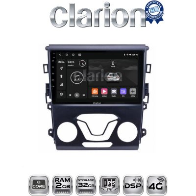 CLARION GL71369 Οθόνη OEM Multimedia Αυτοκινήτου για FORD MONDEO 2014> (CarPlay/AndroidAuto/BT/GPS/WIFI/GPRS)