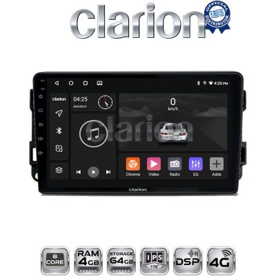 CLARION GL72020 Οθόνη OEM Multimedia Αυτοκινήτου για CAPTIVA - EPICA - AVEO >2011  (CarPlay/AndroidAuto/BT/GPS/WIFI/GPRS)