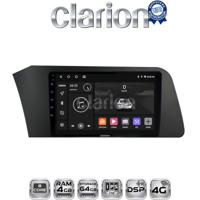 CLARION GL72227 Οθόνη OEM Multimedia Αυτοκινήτου για Hyundai Elantra 2021 > (CarPlay/AndroidAuto/BT/GPS/WIFI/GPRS)