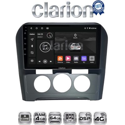 CLARION GL72241B Οθόνη OEM Multimedia Αυτοκινήτου για Citroen C4 2011 > 2019 (CarPlay/AndroidAuto/BT/GPS/WIFI/GPRS)