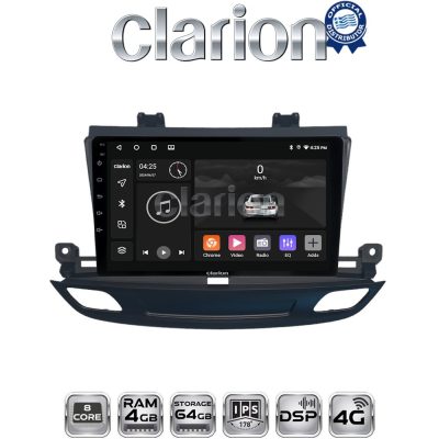 CLARION GL72339 Οθόνη OEM Multimedia Αυτοκινήτου για Opel Insignia 2018 (CarPlay/AndroidAuto/BT/GPS/WIFI/GPRS)