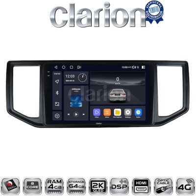 CLARION GL74997 Οθόνη OEM Multimedia Αυτοκινήτου για VW CRAFTER  2017 > 2021
MAN TGE  2017 > (CarPlay/AndroidAuto/BT/GPS/WIFI/GPRS)