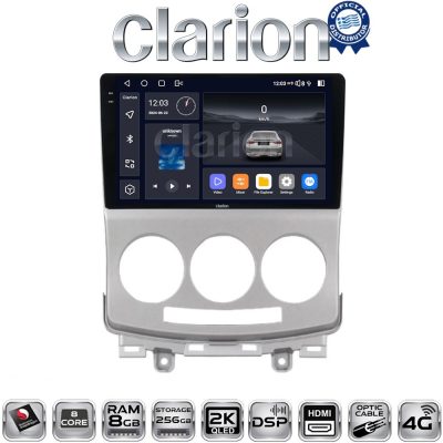 CLARION GL75439 Οθόνη OEM Multimedia Αυτοκινήτου για MAZDA 5 2004>2010 (CarPlay/AndroidAuto/BT/GPS/WIFI/GPRS)