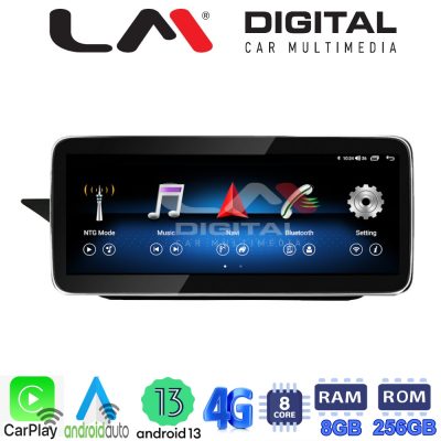 LM Digital - LM GH8 504 RO Οθόνη OEM Multimedia Αυτοκινήτου για MERCEDES E (W212) 2009 > 2012 (CarPlay/AndroidAuto/BT/GPS/WIFI/GPRS)