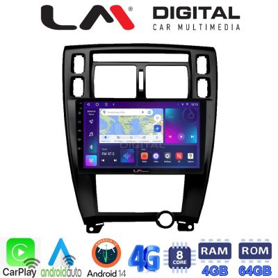 LM Digital - LM ZC8006B GPS Οθόνη OEM Multimedia Αυτοκινήτου για TUCSON 2004 > 2010 (CarPlay/AndroidAuto/BT/GPS/WIFI/GPRS)