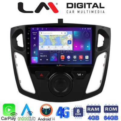 LM Digital - LM ZC8150 GPS Οθόνη OEM Multimedia Αυτοκινήτου για FORD FOCUS 2015>2018 (CarPlay/AndroidAuto/BT/GPS/WIFI/GPRS)
